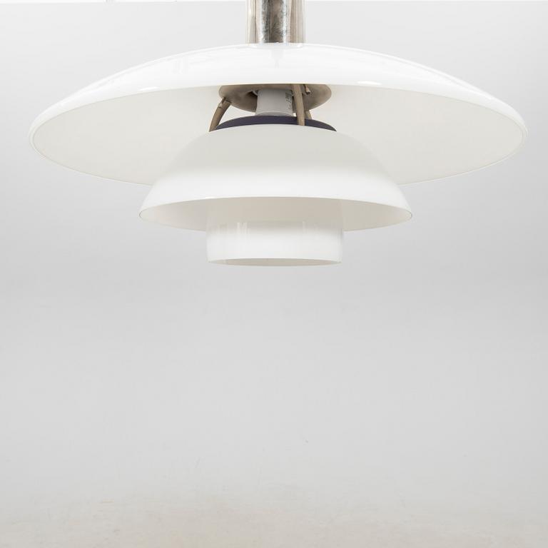 Poul Henningsen,  a PH 4 1/2-4 ceiling pendant for Lous Poulsen Denmark.