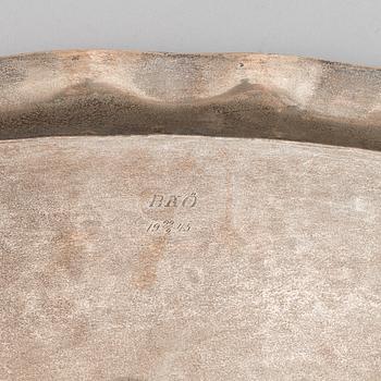 silver tray, 950 Mexico.