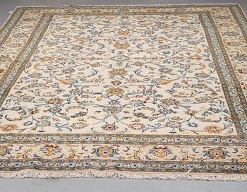 A carpet, Keshan 435 x 295 cm.