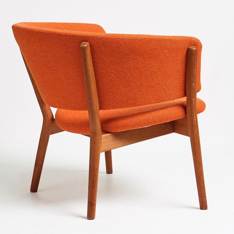 Nanna Ditzel, a teak lounge chair, Søren Willadsen, Denmark 1950-60's.