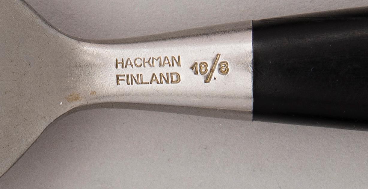 BERTEL GARDBERG, bestick 19+2+9, Hackman 1900-talets mitt.