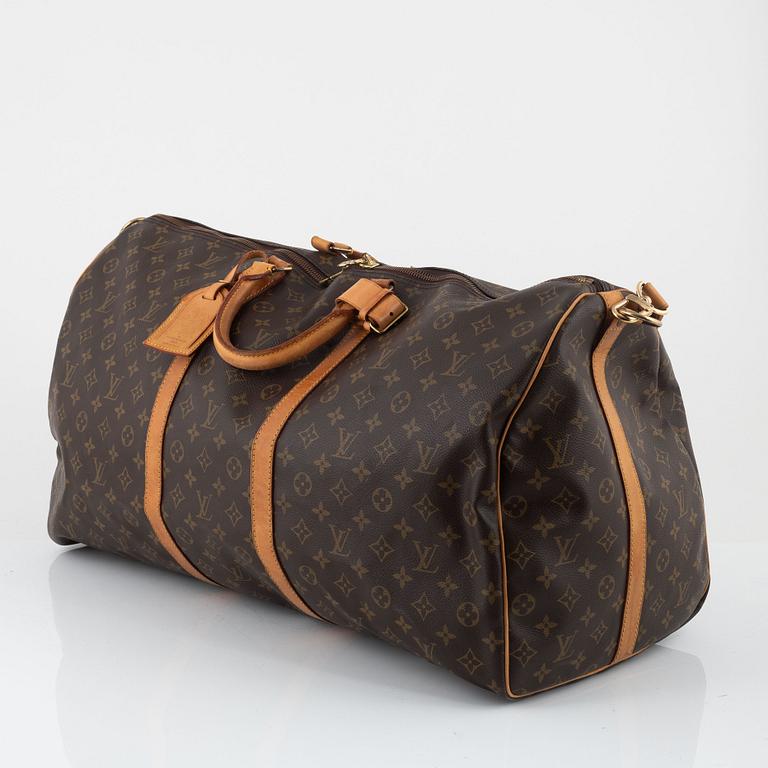 Louis Vuitton, weekendbag "Keepall Bandouliere 55",.