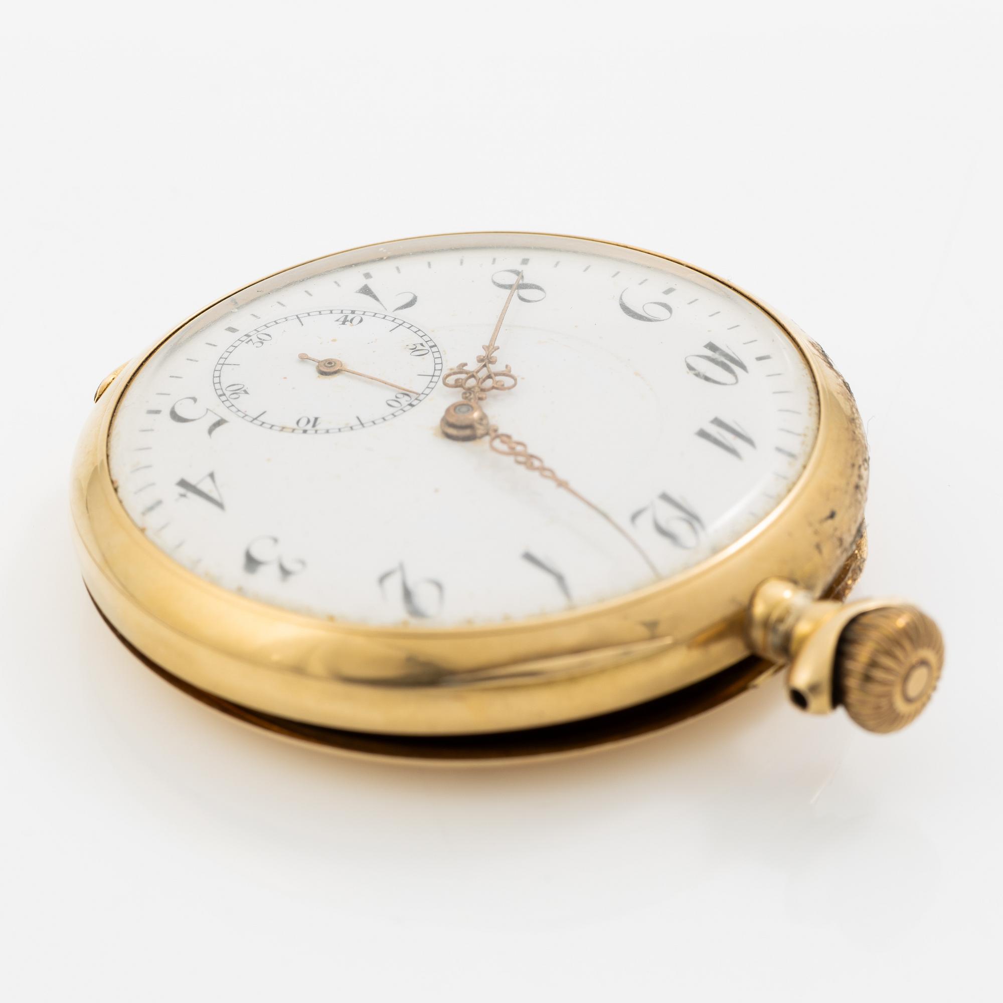 Pocket watch, 50 mm.