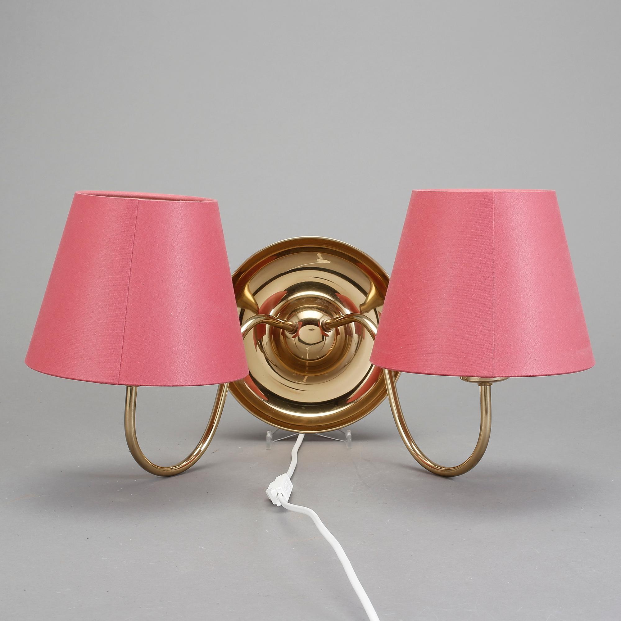 VÄGGLAMPA, modell 2565, Josef Frank, Firma Svenskt Tenn.