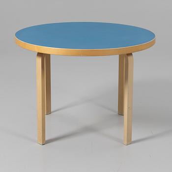 Alvar Aalto, dining table, model 90A, Artek, Finland.