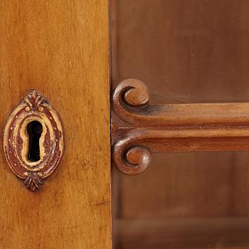 A mahogany cabinet, mid 19th Century.