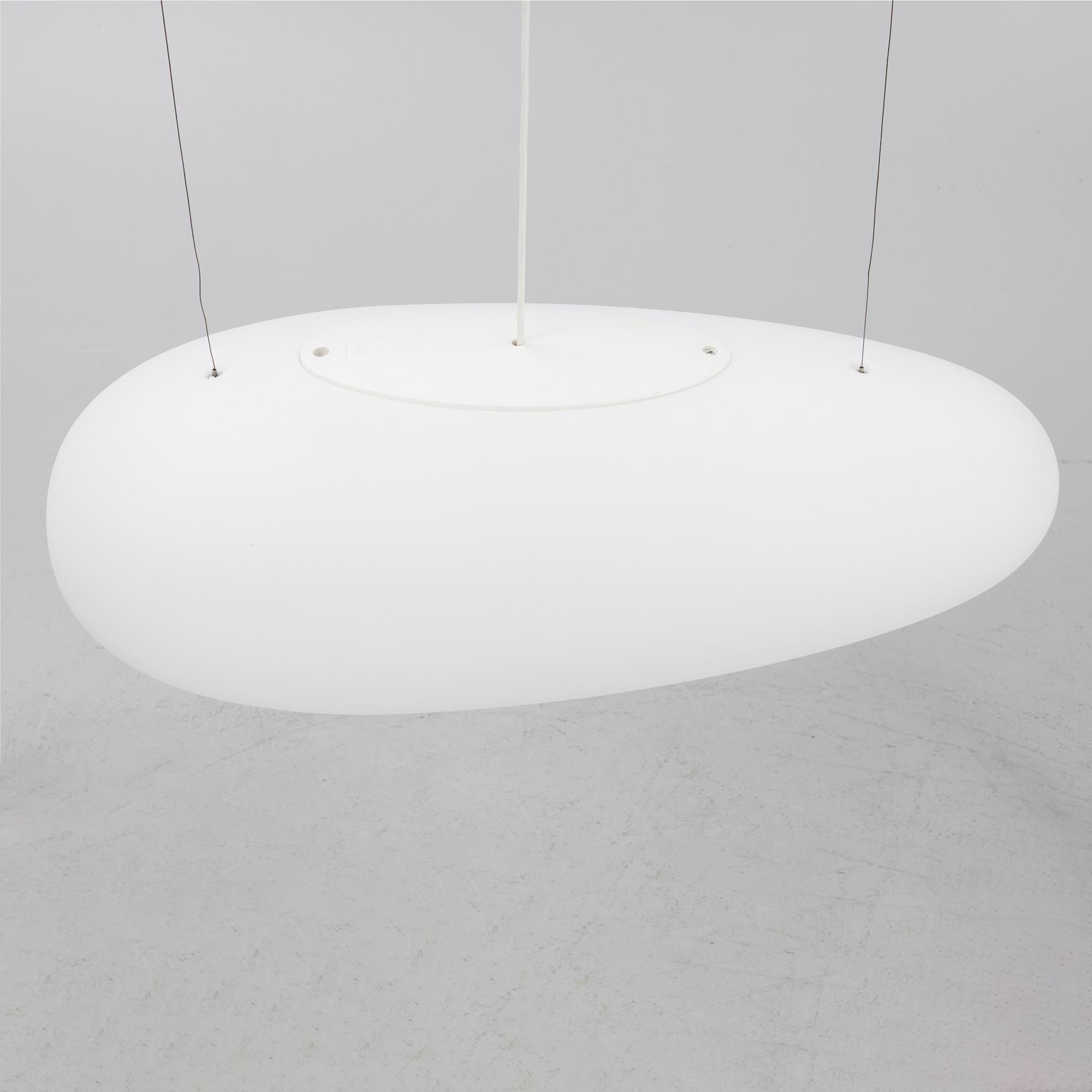 Boris Berlin, two pendant lamps 'Avion', Fritz Hansen, Denmark.