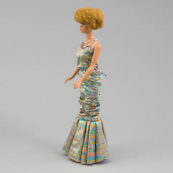 BARBIE, med tillbehör, 1960-tal.