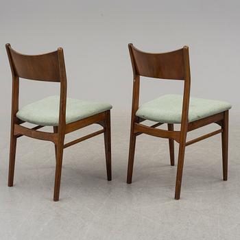 A set of six chairs, second half of the 20th century.