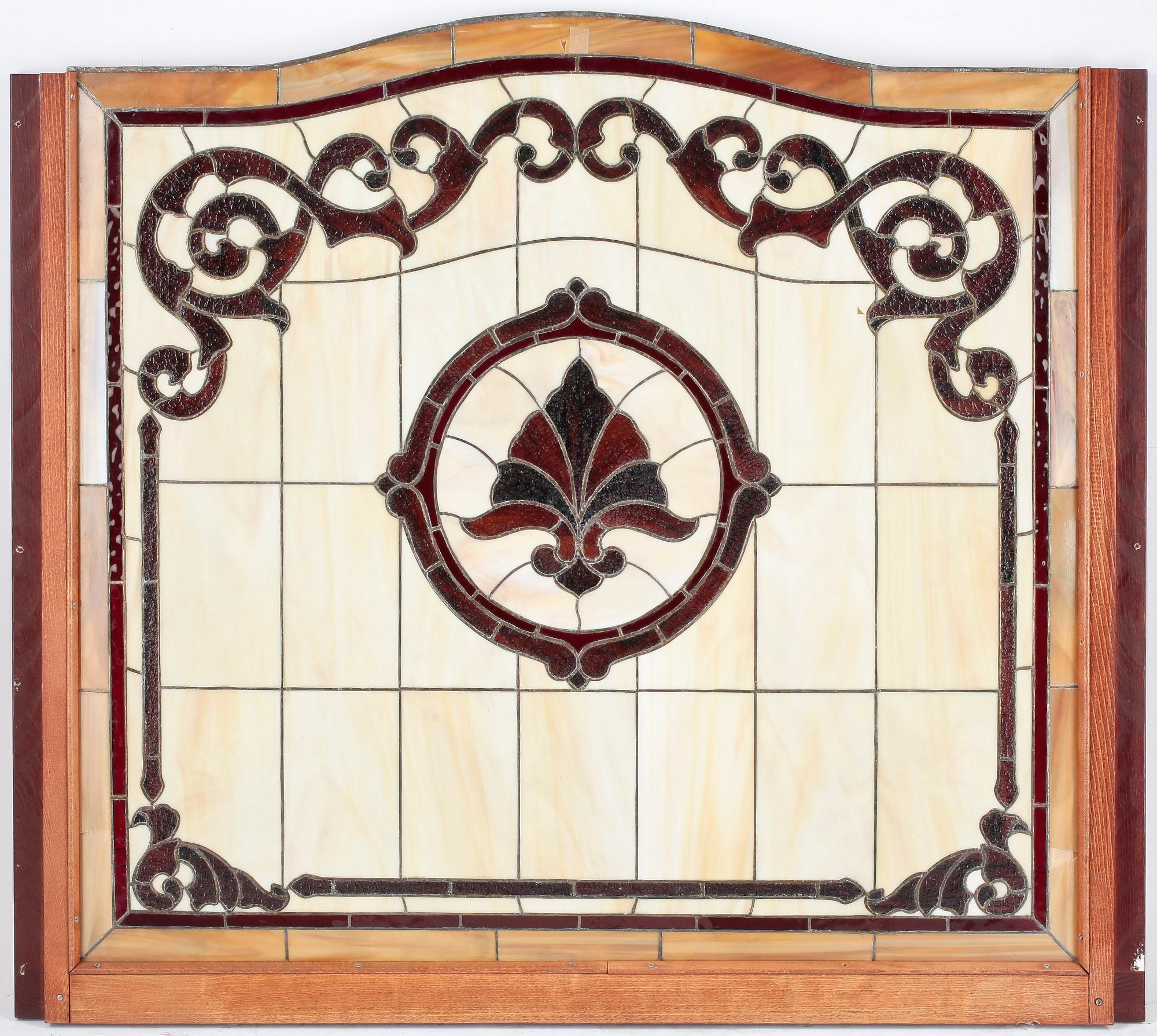 BLYINFATTAT FÖNSTER, jugend, 1900-talets början.