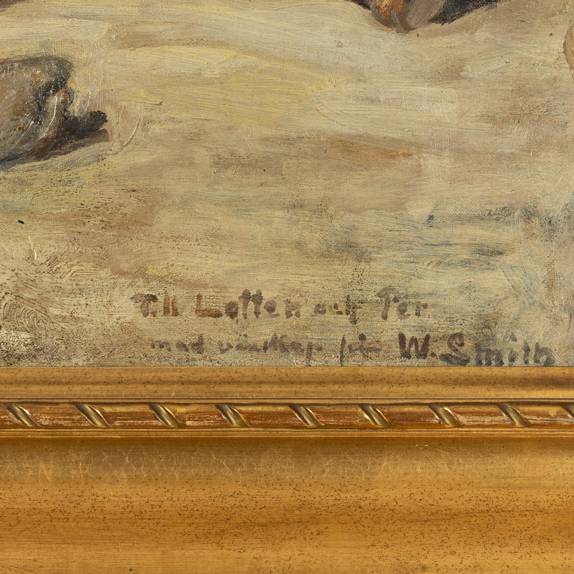 Wilhelm Smith, oil on canvas, signed.