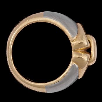 RING, Bulgari, guld- och vitguld.