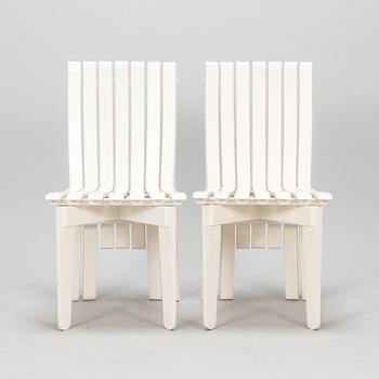 Alvar Aalto, a 5-piece 'Aurinko' (Sun-series) garden furniture suite for Artek 2009.