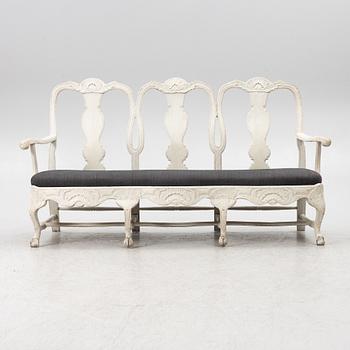 Rococo sofa, mid-18th century.