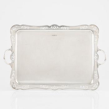 Bricka, silver, Atkin Brothers, Sheffield, England 1913.