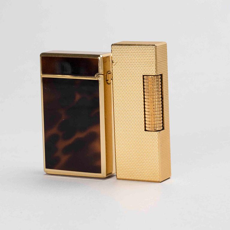TÄNDARE, 2 st, Dupont och Dunhill.
