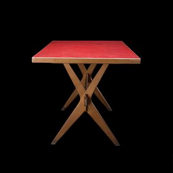 ILMARI TAPIOVAARA, X-LEGGED TABLE. Keravan puuteollisuus, 1940s.