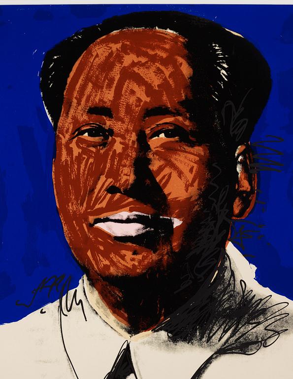 Andy Warhol, ”Mao”.