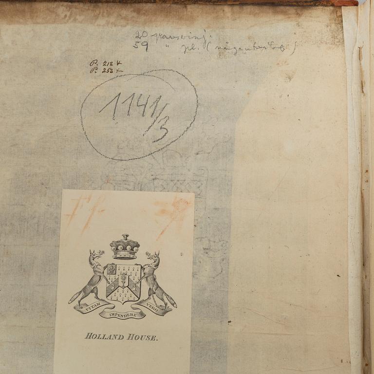 With numerous large, beautiful engraved plates.