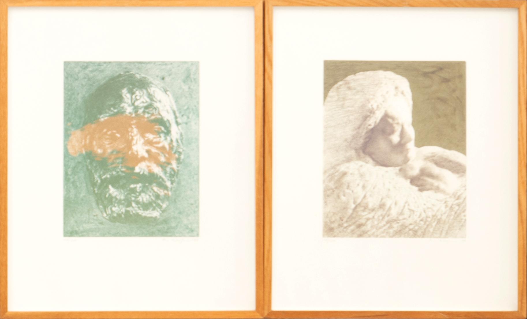 Ola Billgren, litografier, 2 st.