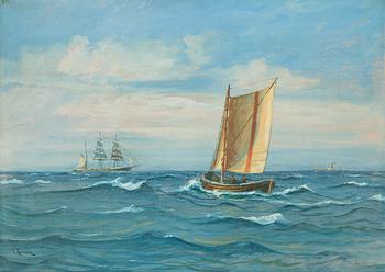 Unidentified artist, Marine Landscape.