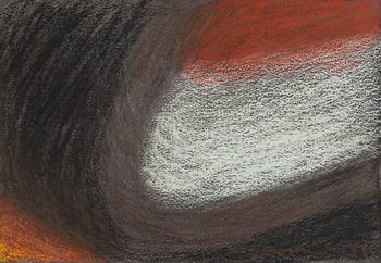 Olle Bonniér, pastel, signed and dated -88.