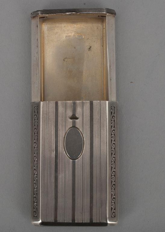 DOSOR, 5 st, silver, 1900-tal. Vikt 354 g.