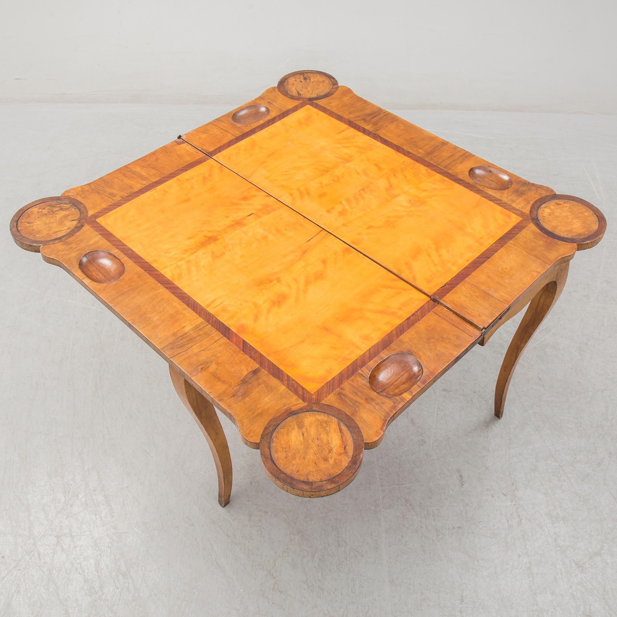 SPELBORD, rokoko, 1700-tal.