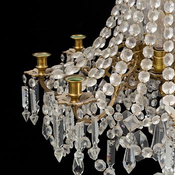 A late 19th Century chandelier.