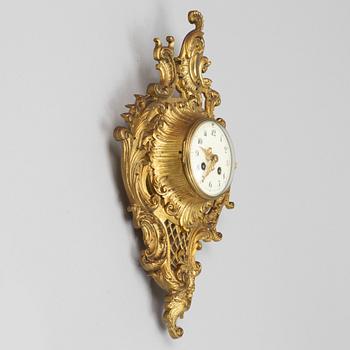 Väggpendyl, Frankrike, omkring år 1900. Louis XV-stil.