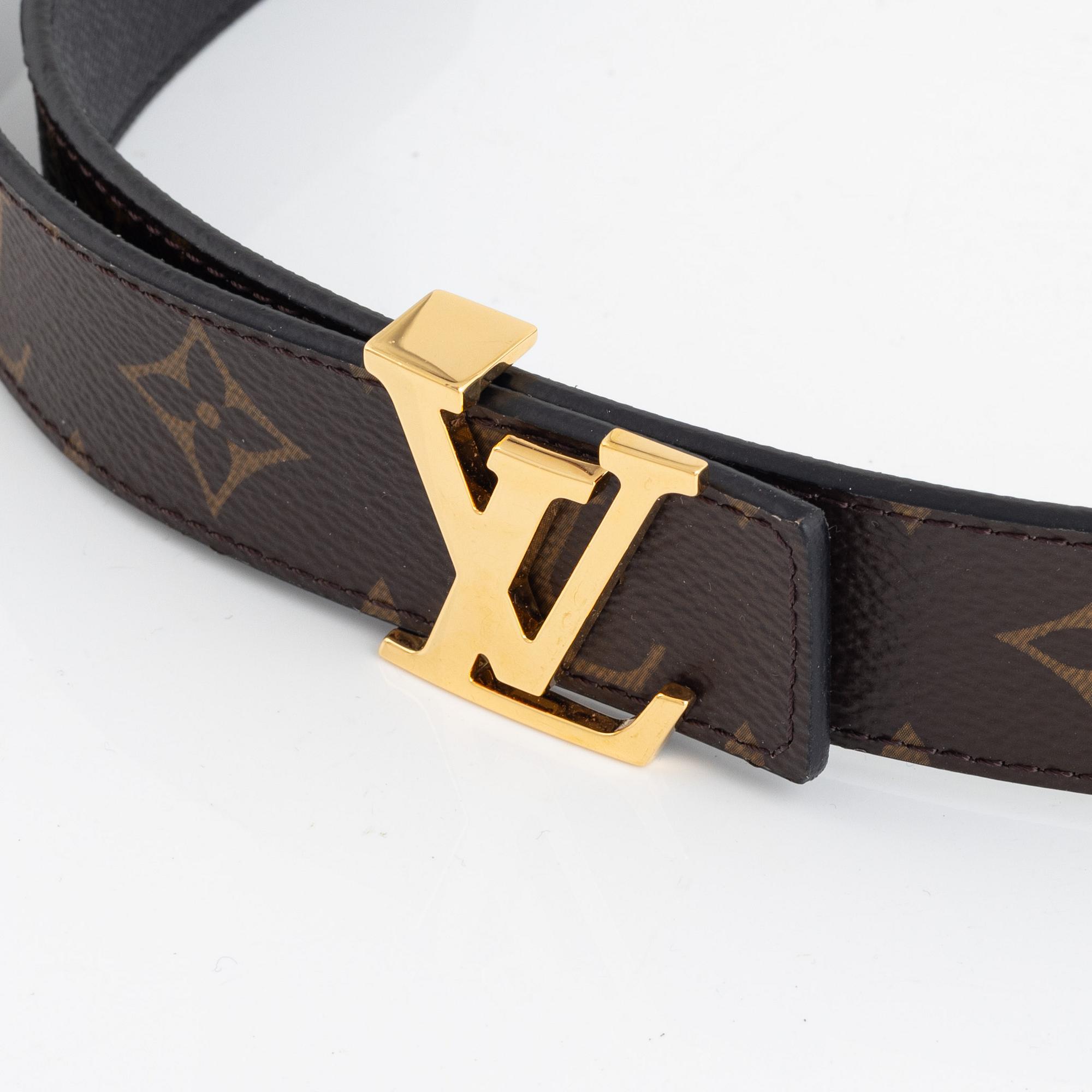 Louis Vuitton, belt, "LV Initiales", size 95.