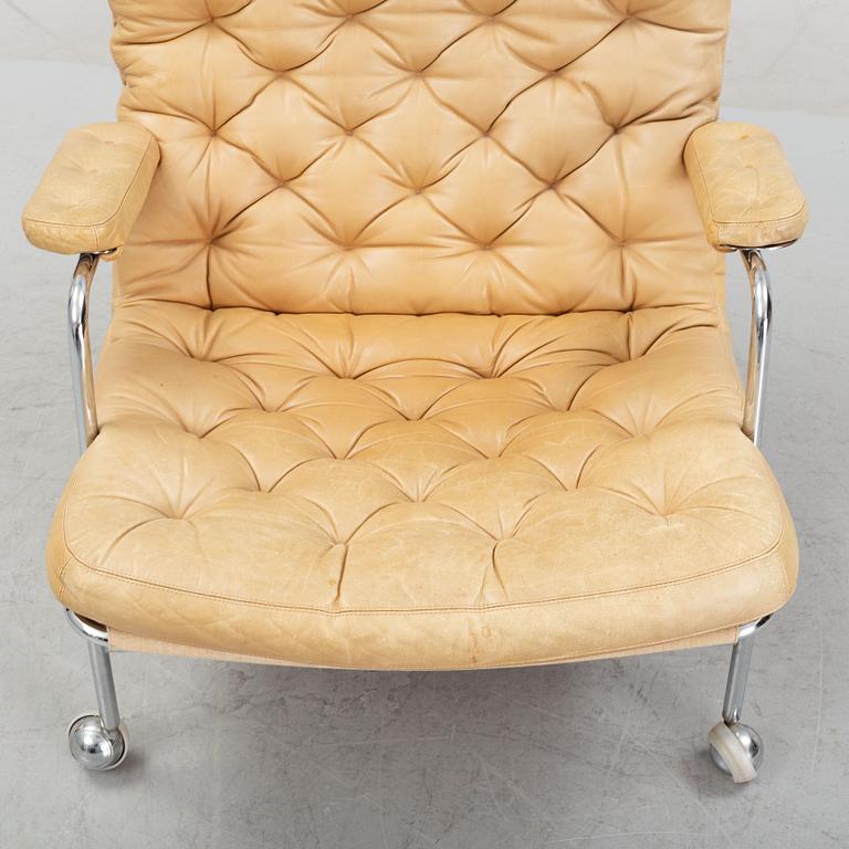 Bruno Mathsson, a 'Karin' easychair from Dux, second half of the 20th century.