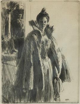 Anders Zorn, "Prinsessan Ingeborg II".
