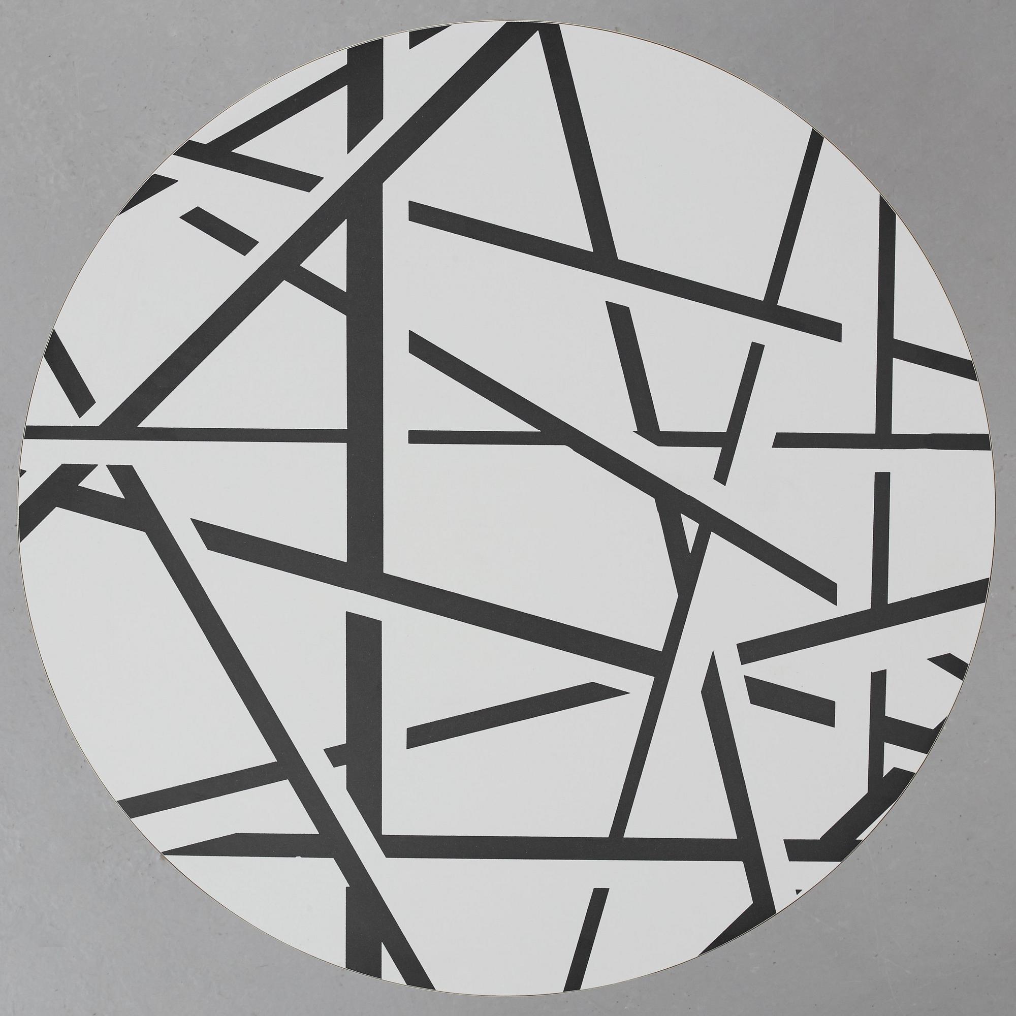 Michele De Lucchi, MICHELE DE LUCCHI, a "Cairo" occasional table for Memphis, Milan, post 1986.