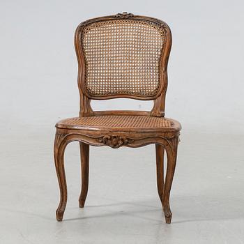 Chair, Louis XV, France, 18th century.