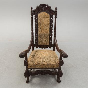 ARMCHAIR, baroque, early 18th century.