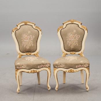 STOLAR, ett par, nyrokoko, 1800-talets andra hälft.