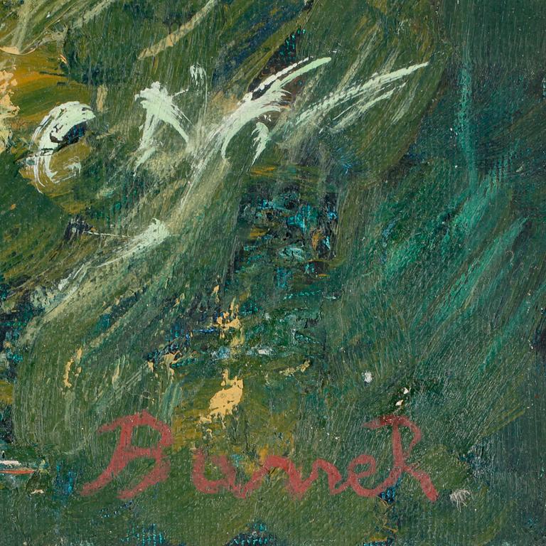 BANE RADOJEVIC, olja på duk, signerad.