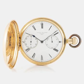 Victor Kullberg, London, hunter, "Power reserve", ca 1870.