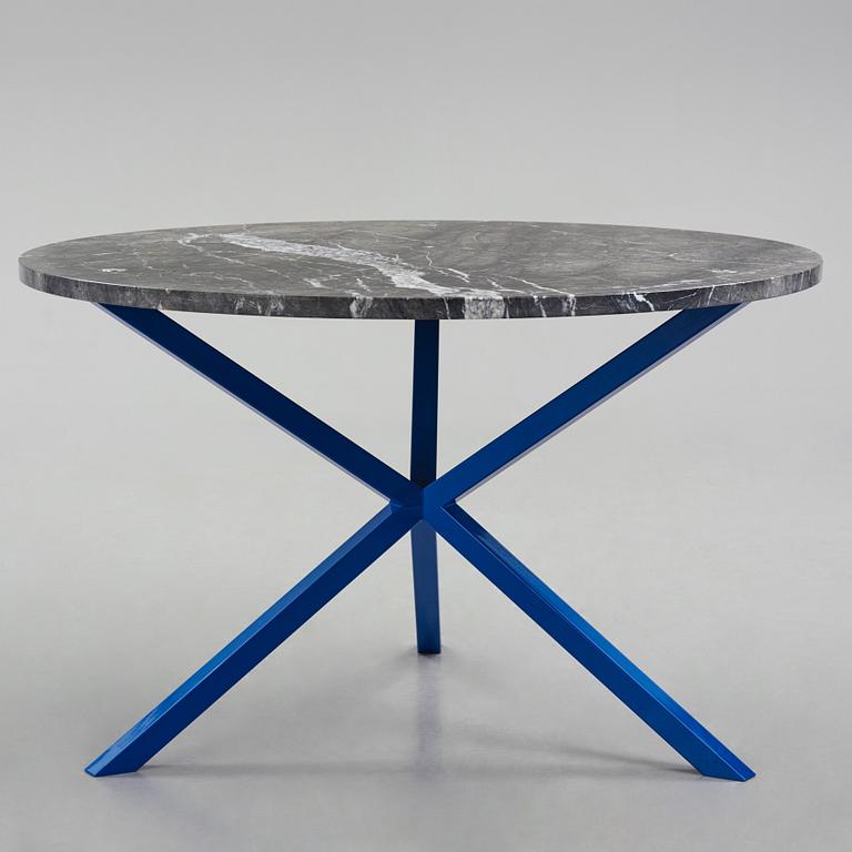 Per Söderberg, a "NEB Round Dining Table", limited edition for Artilleriet, No Early Birds, Stockholm, 2022.