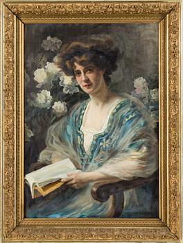 RICHARD HALL, olja på duk, signerad.