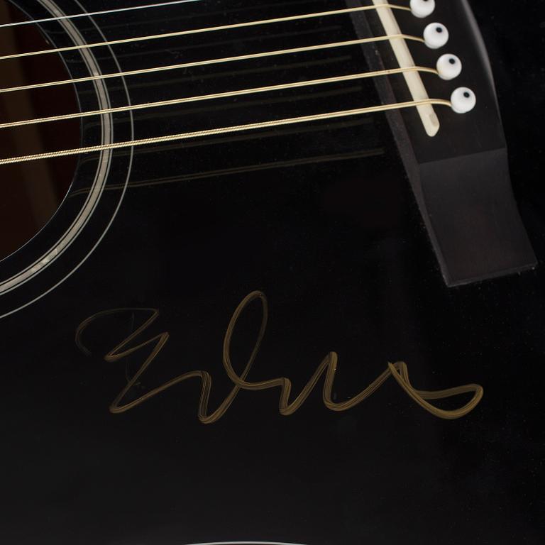 FENDER GITARR MODELL CD-60, signerad av Björn Ulvaeus.