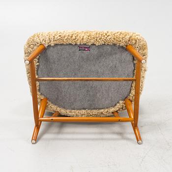 Alf Svensson, fåtölj, "TeVe", Bra Bohag, Studio Ljungs Industrier, 1950-tal.