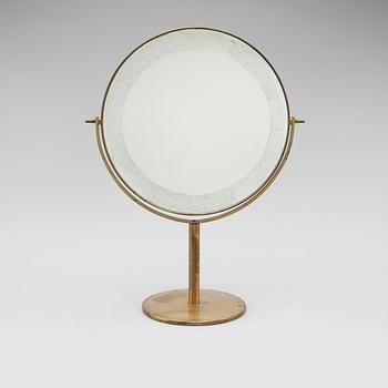 BORDSSPEGEL, mässing, 1900-talets mitt.