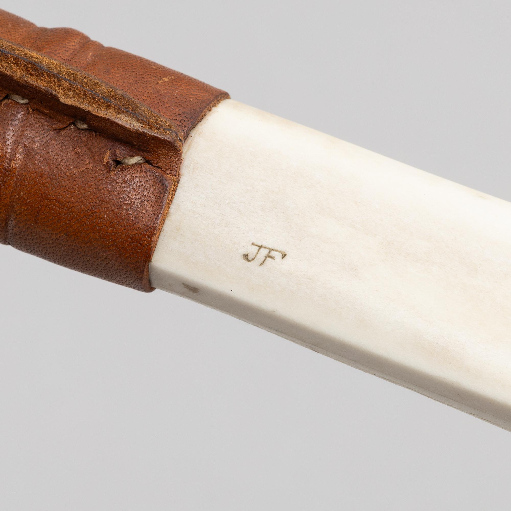 Johan Fankki, a signed knife.
