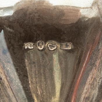 Strösockerskål, silver, Christian Hammer, Stockholm, 1868.