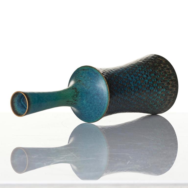 Stig Lindberg, a stoneware vase, Gustavsberg Studio, 1963.
