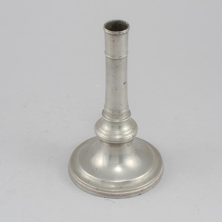 LJUSSTAKE, tenn, Martin Gustaf Moberg, Jönköping, 1795.