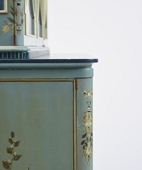 Carl Malmsten, a Swedish Grace showcase cabinet, cabinetmaker Albin Johansson, Stockholm, for Villa Kvikkjokk, 1927.