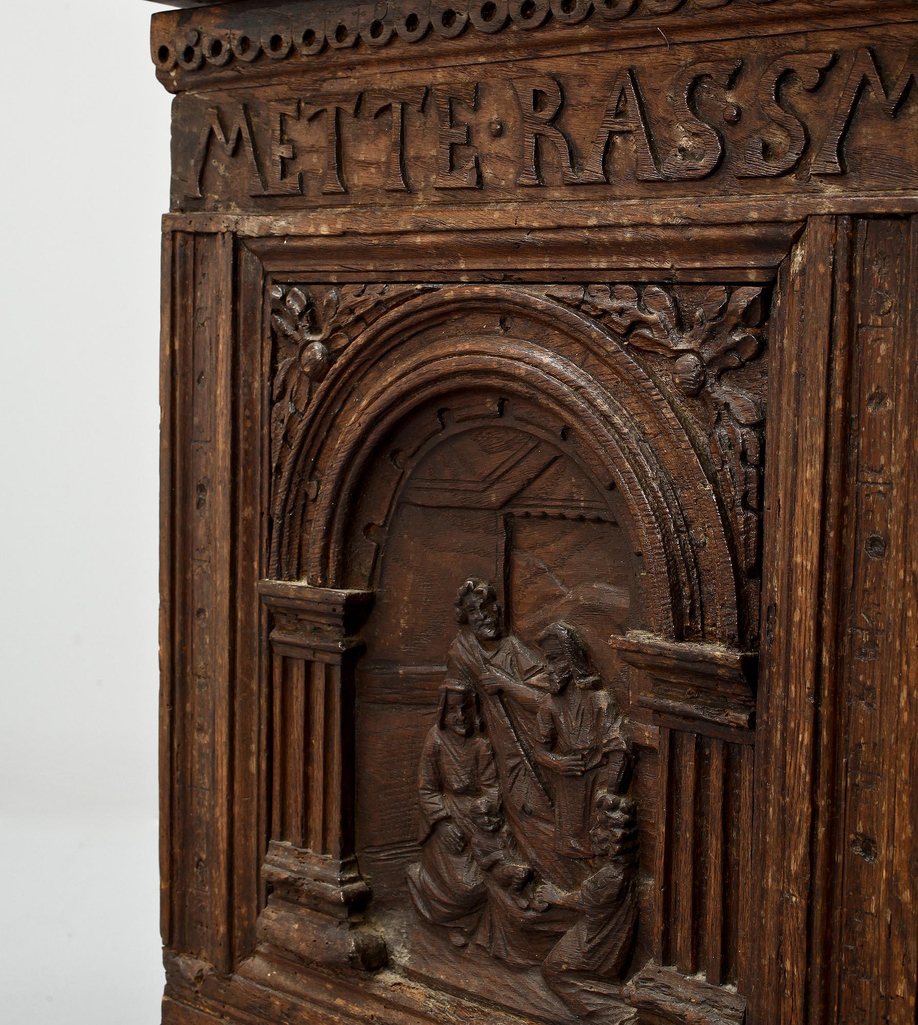 CASSONE, dat 1607.